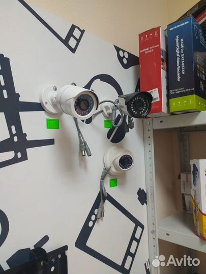 Комплекты для видеонаблюденя