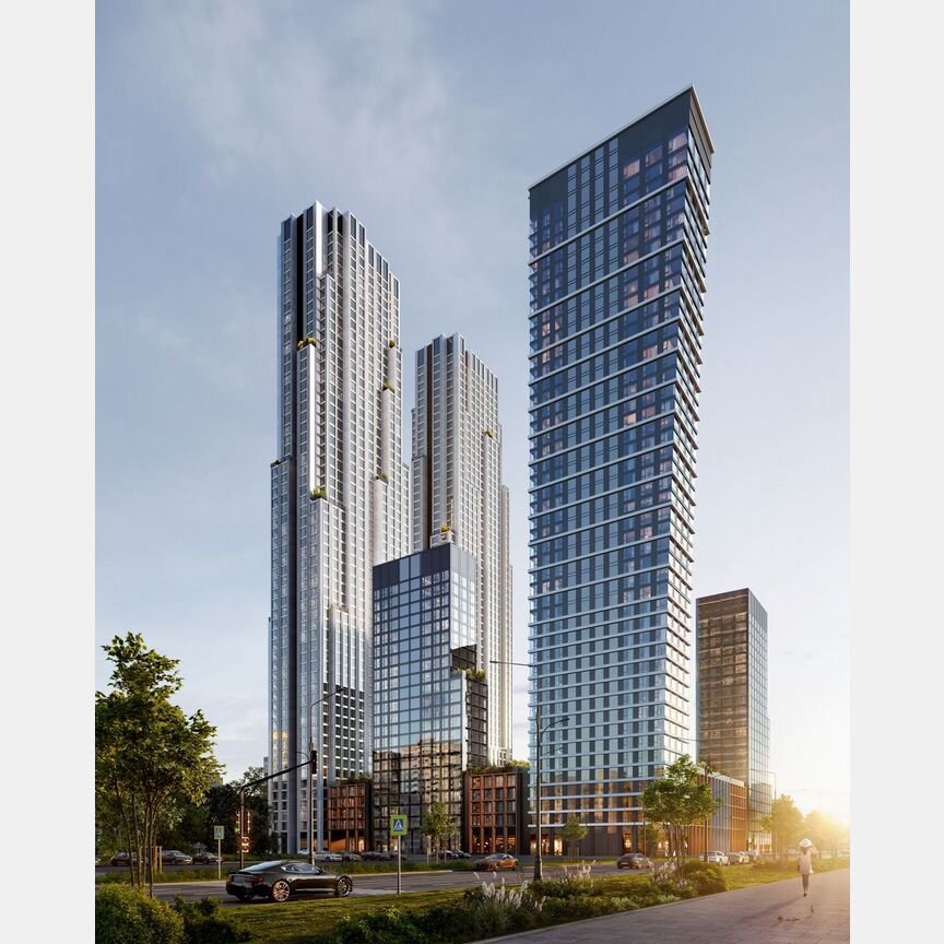 1-к. квартира, 43 м², 6/59 эт.