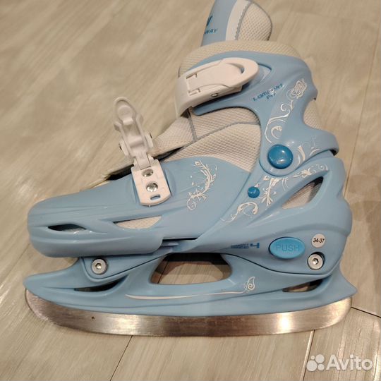 Коньки детские раздвижные 34 37
