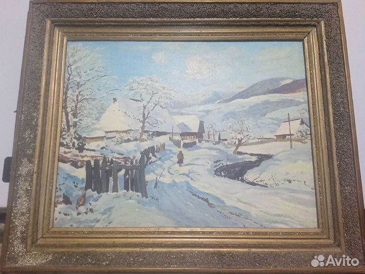 Картина масло.холст 30х40