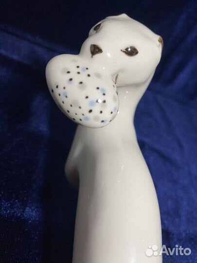 Скульптура фарфор ифз Горностай