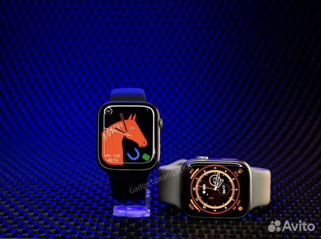 Часы Apple Watch 8 с безрамочным дисплеем