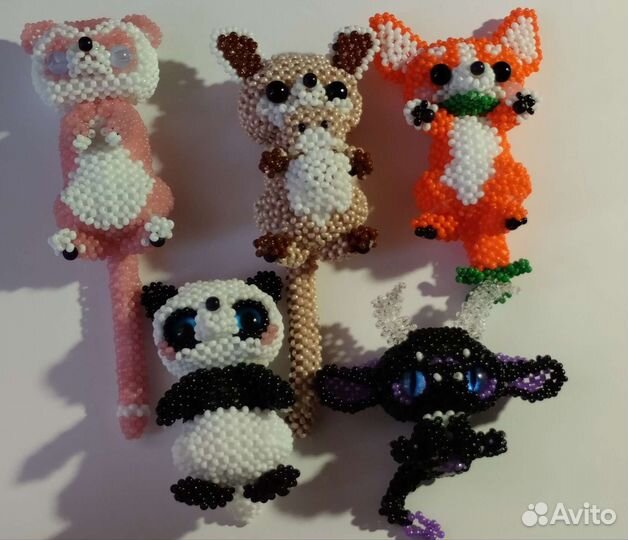 Фигурки из бисера амигуруми