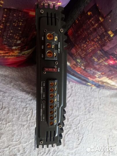 Сабвуфер и усилитель