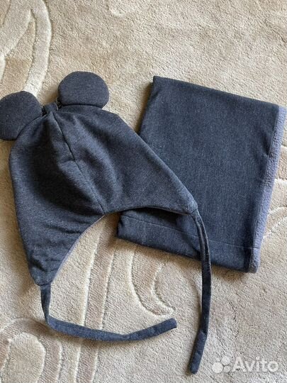 Шапка и снуд для девочки (комплект/набор)