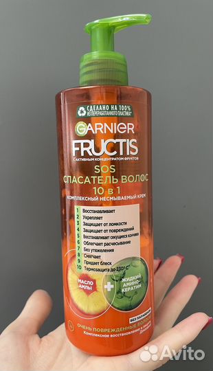 Garnier Крем для волос чуть меньше половины