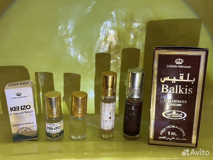 Масляные духи пакетом