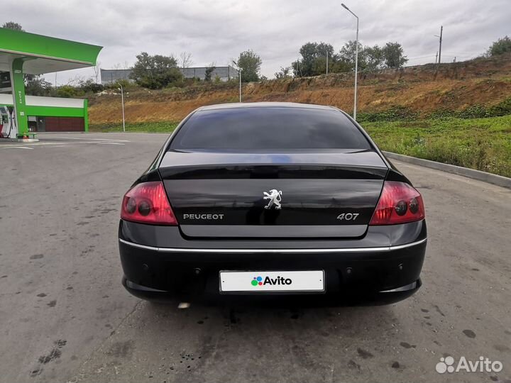 Peugeot 407 2.0 AT, 2007, 243 300 км