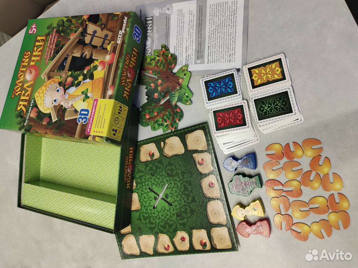 Настольные игры разные: малышам 3+, постарше 5+,7+