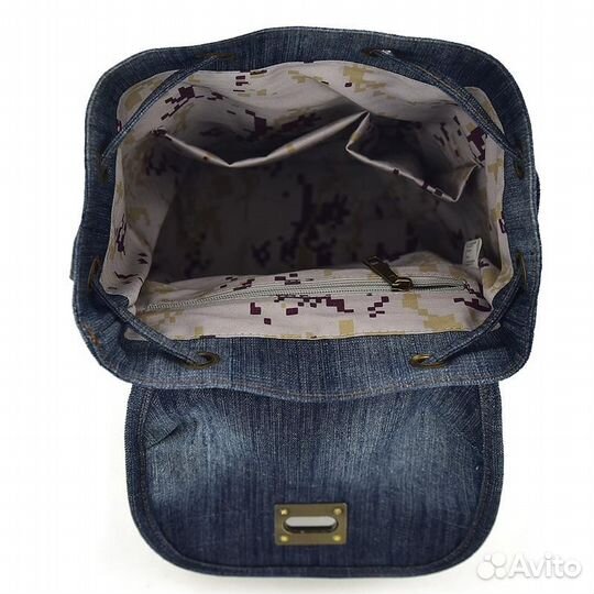 Сумки дутые и холщёвые и джинсовый рюкзак