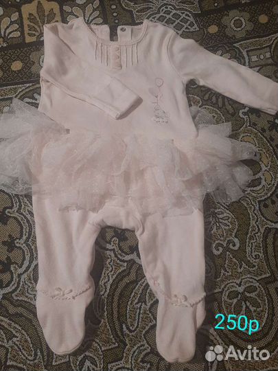 Детские вещи на девочку до 8 месяцев