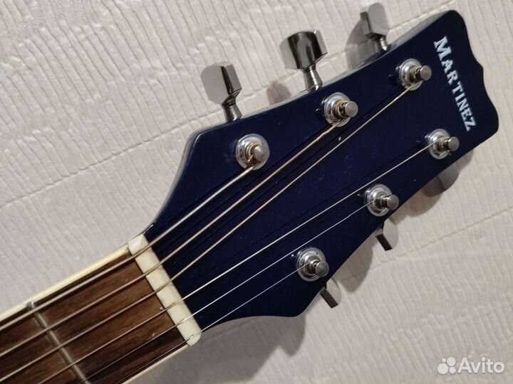 Martinez faw 702 bl акустическая гитара
