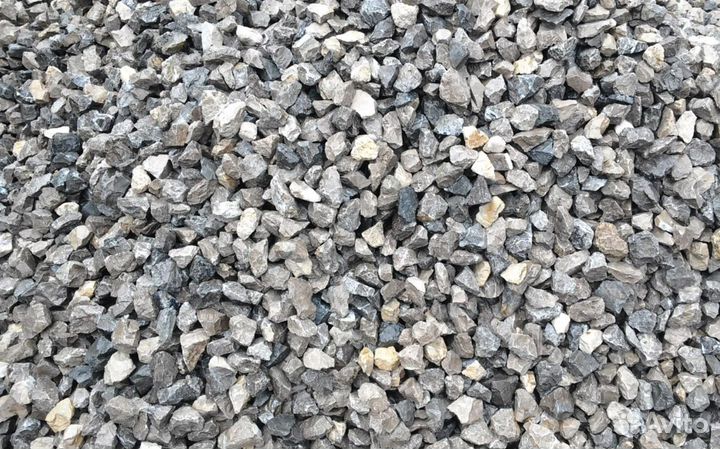 Щебень средний