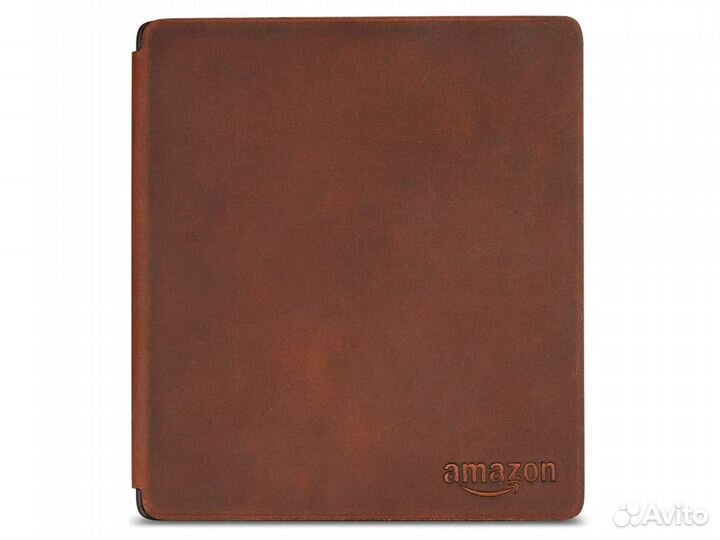 Обложка для Kindle Oasis коричневая кожаная