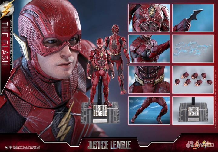 Hot toys MMS448 justice league THE flash