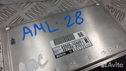 Блок управления двигателем toyota corolla E12 (AML