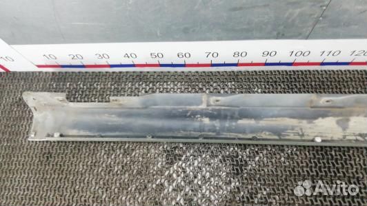 Накладка на порог toyota corolla verso 2 (9BR17GZ01)