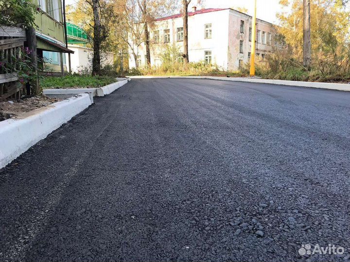 Асфальтирование и благоустройство территорий