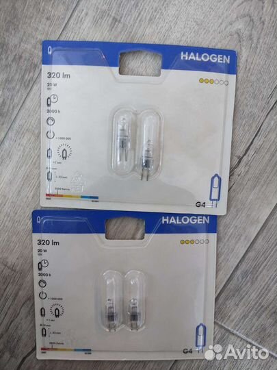 Галогенные лампочки IKEA halogen