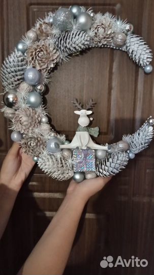 Венки новогодние, рождественские