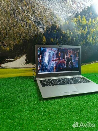 Ноутбук Asus для игр в металлическом корпусе