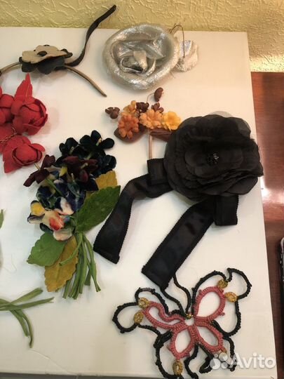 Бутоньерка брошь СССР