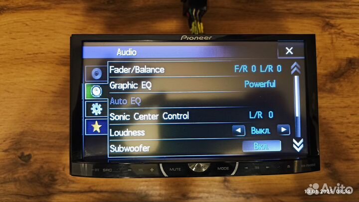 Магнитола Pioneer AVH-P3400DVD с Bluetooth