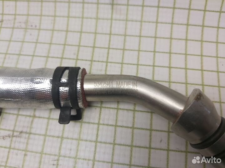 Трубка газ валдай Next дв.cummins ISF 2.8 евро-5