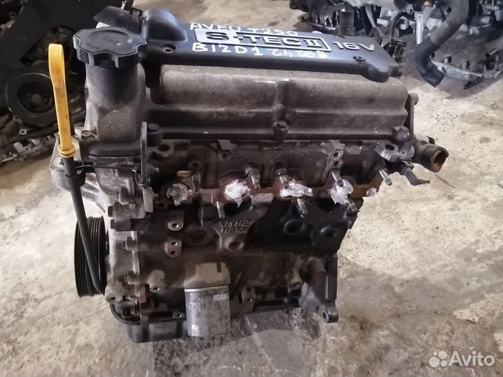 Двигатель B12D1 Шевроле Авео Т250 1.2