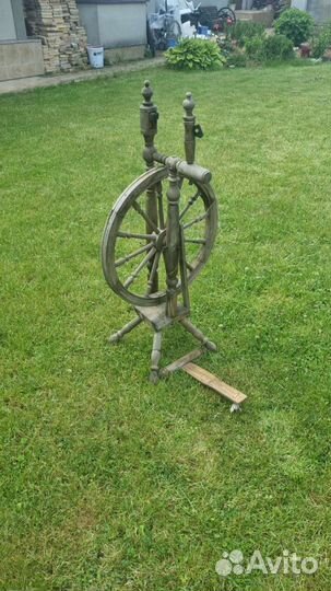 Прялка деревянная старинная