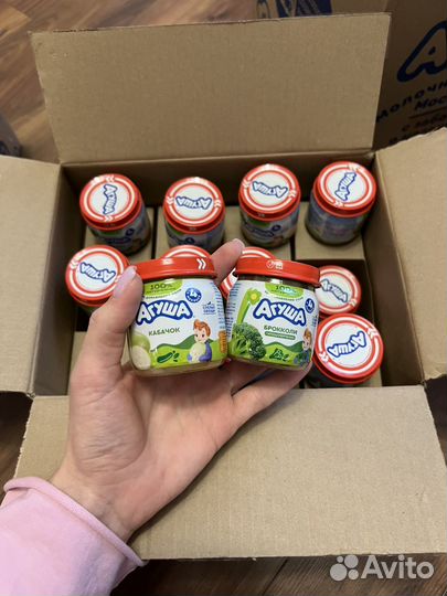 Овощное пюре агуша