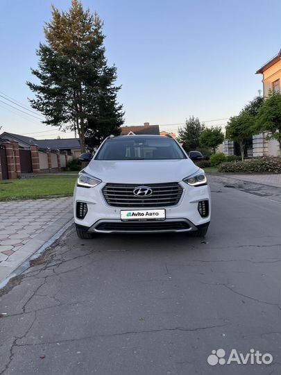 Hyundai Grand Santa Fe 2.2 AT, 2017, 151 000 км