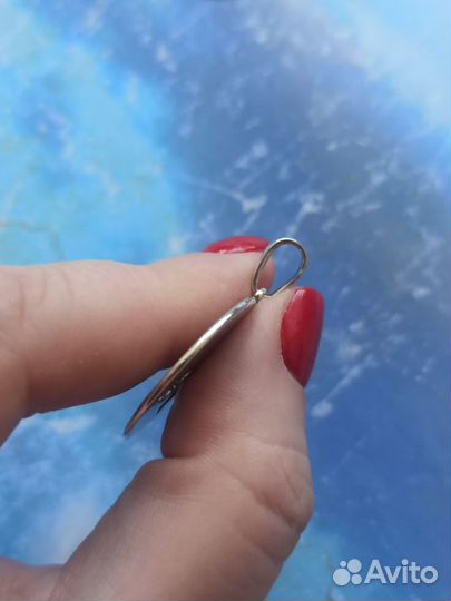 Серебряная подвеска СССР 