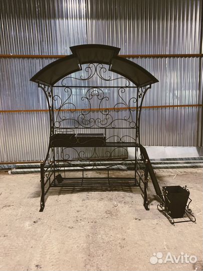 Мангал с печкой