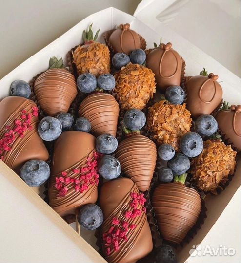 Клубника в бельгийском шоколаде