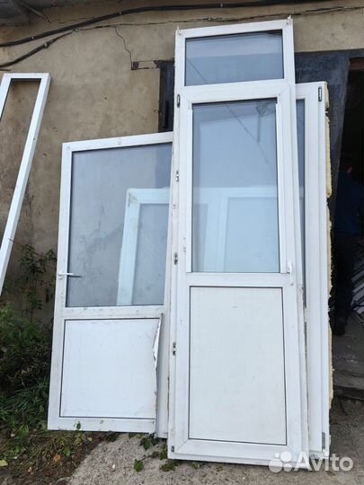 Двери пвх б/у