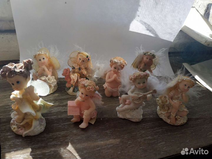 Ангелочки,ангелы,фигурки 27шт