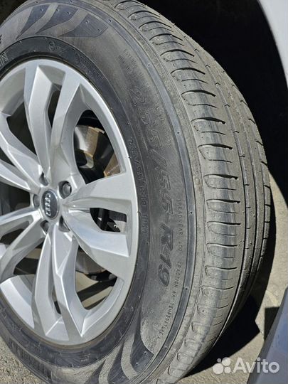 Колеса audi r19 255 55, летняя резина pirelli