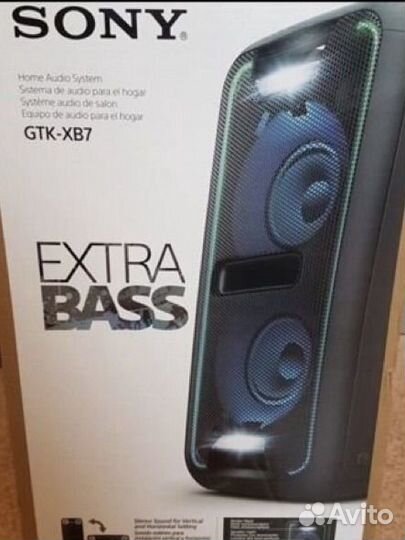 Домашняя аудиосистема All-in-One Sony GTK-XB7