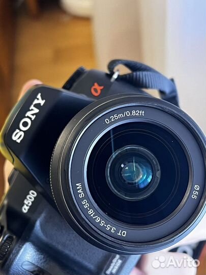 Зеркальный фотоаппарат sony a500