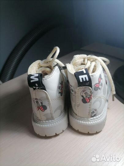 Ботинки на девочку утеплённые, 21
