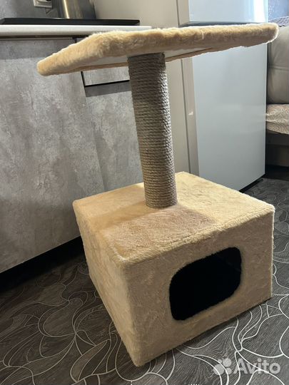 Когтеточка домик для кошки