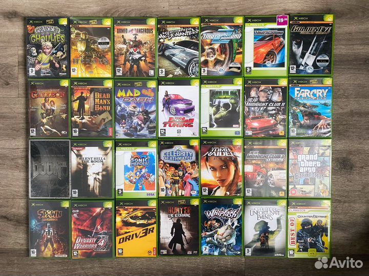 Xbox original игры