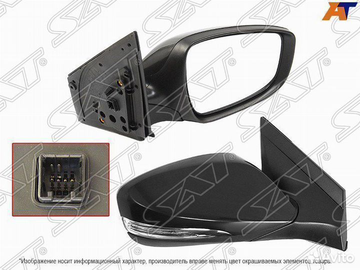 Зеркало hyundai solaris 10-17 RH обогрев