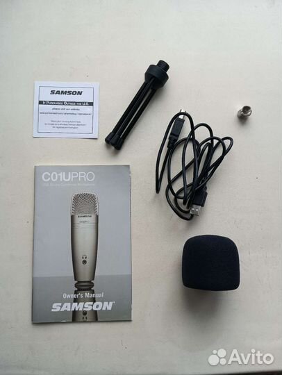 Студийный микрофон Samson C01U Pro