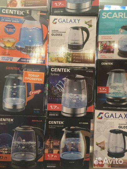 Чайник стекло с подсветкой