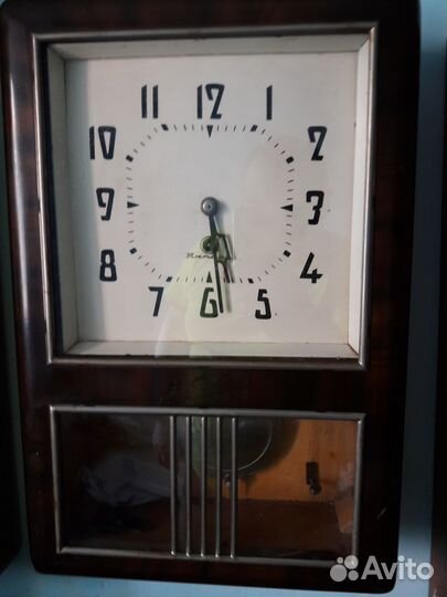 Старинные часы Янтарь СССР. Рабочие