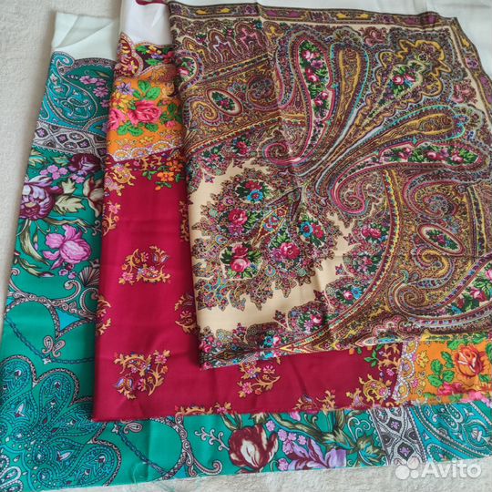 Лоскут павловопосадских платков