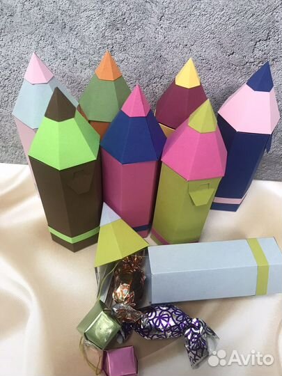 Шкатулки-конфетницы на день Учителя