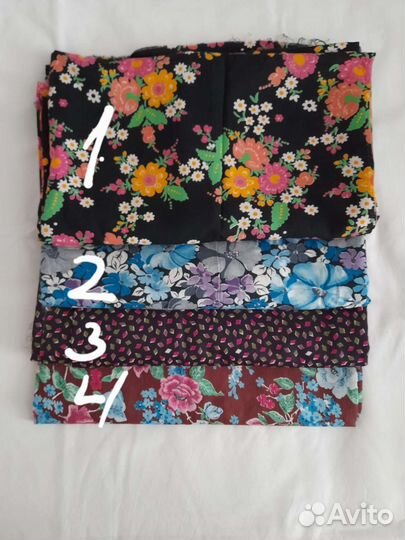 Ткань хлопок СССР